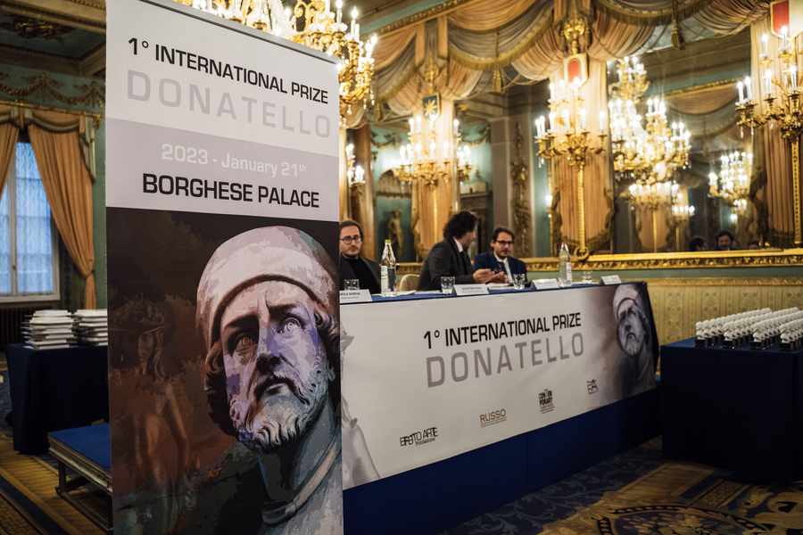 The International Prize Donatello event held at the Borghese Palace in Florence, Italy. Photo Provided by the organizers.